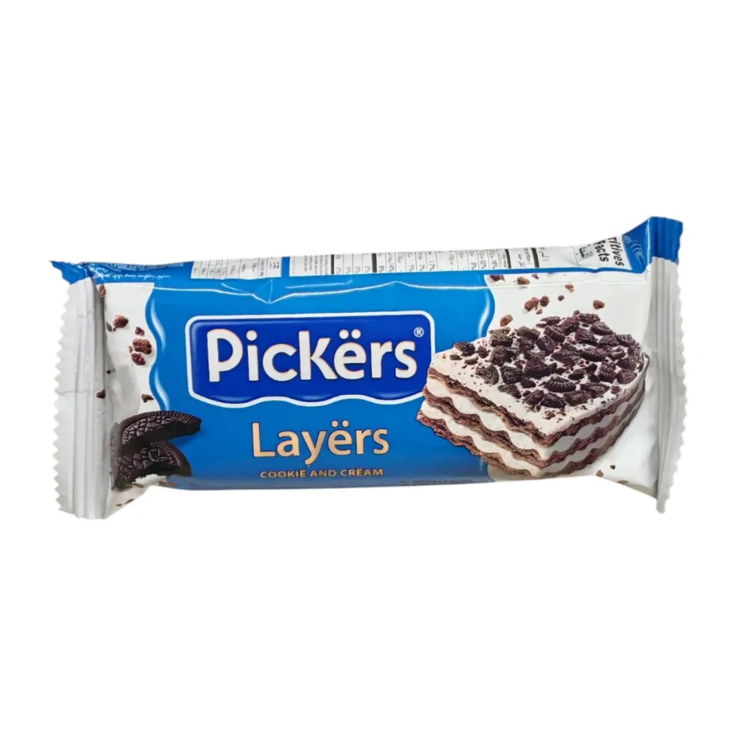 Biscuit layers cookie and cream 25g - PICKERS