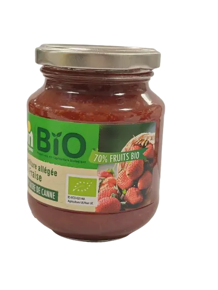 Confiture de fraises bio 340g - MARJANE