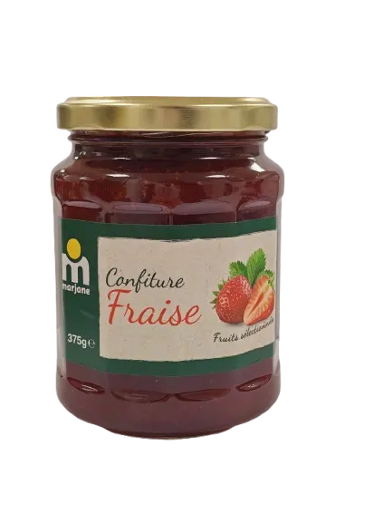 Confiture de fraises 375g - MARJANE