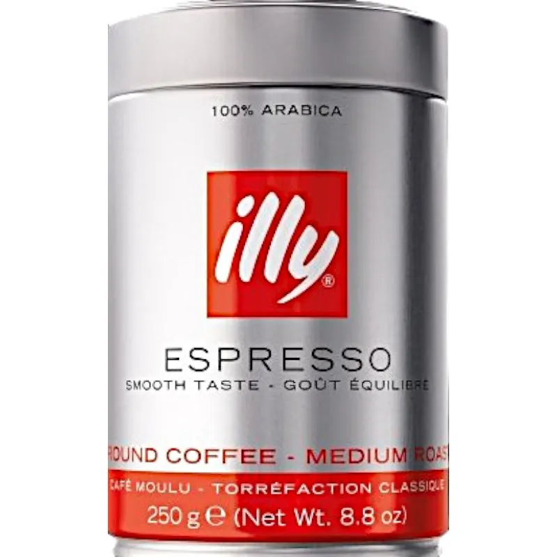 Café moulu Espresso goût classique 250g - ILLY 
