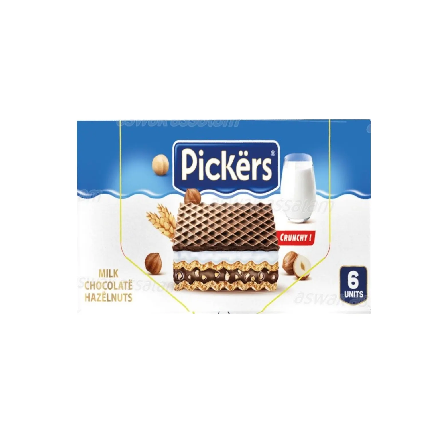 Biscuits crunchy 6x25g - PICKERS