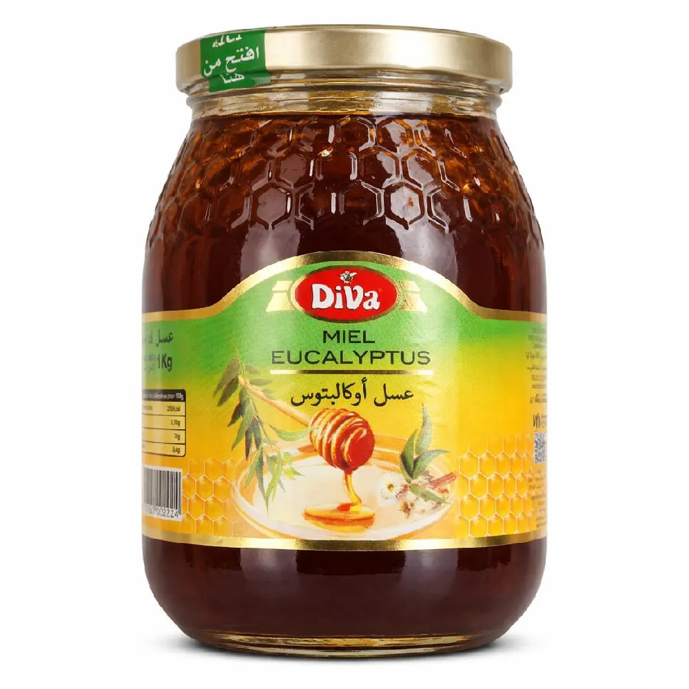 Miel pur pot en plastique 1Kg - DIVA