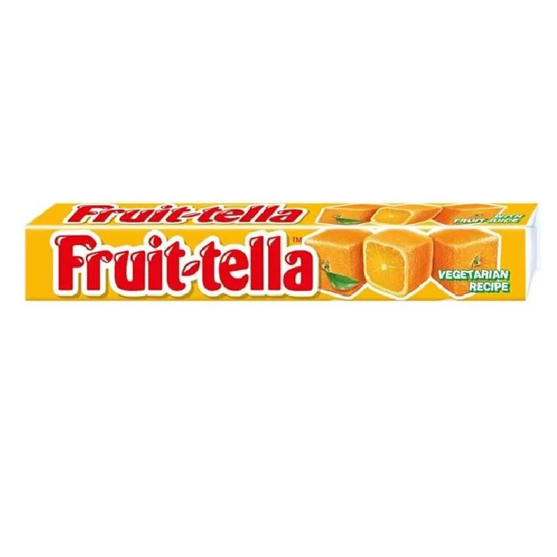 Bonbons à l'orange 9 pièces 32,4g - FRUIT-TELLA