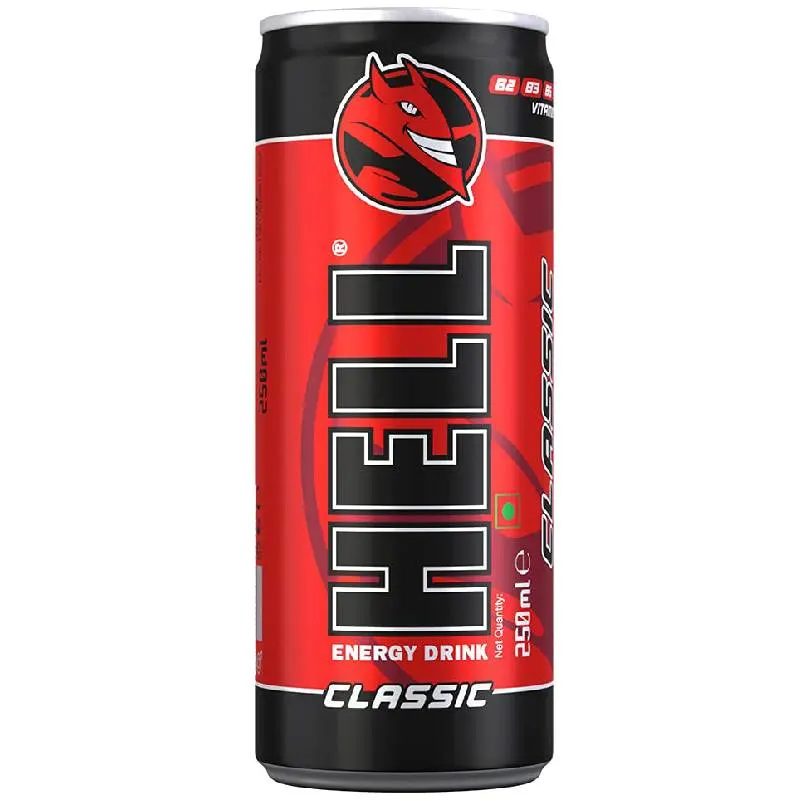 Hell Energy Drink Classic canette 250ml