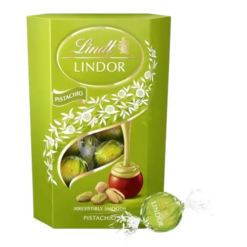 Boîte Lindor pistache 200g - LINDT