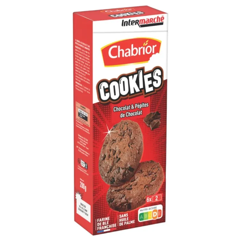Intermarché - Cookies toutchoc 200g - CHABRIOR
