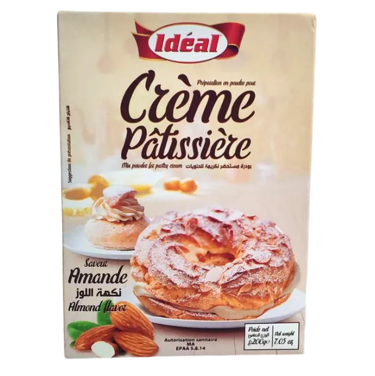 Crème pâtissière à l’amande 200g - IDÉAL