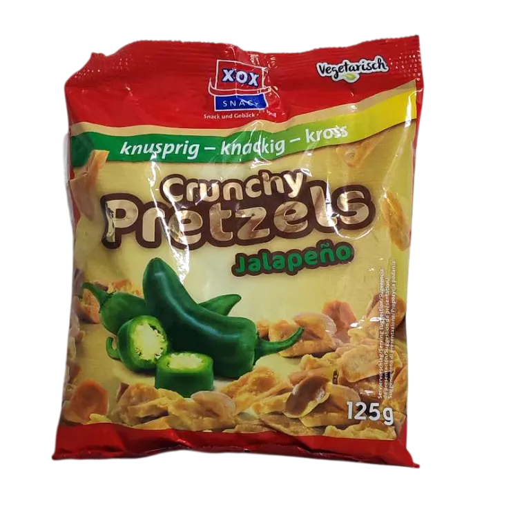 Crunchy pretzel jalapeño - XOX