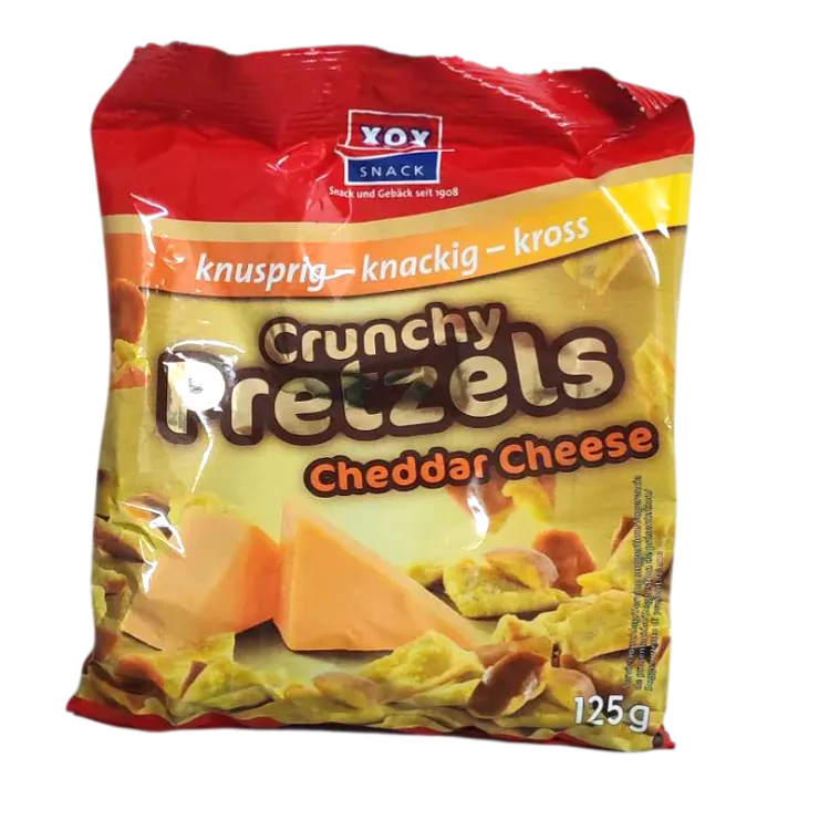 Crunchy pretzel cheese - XOX