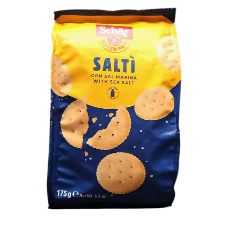 Biscuits crackers sel de mer sans gluten 175g - SCHÄR
