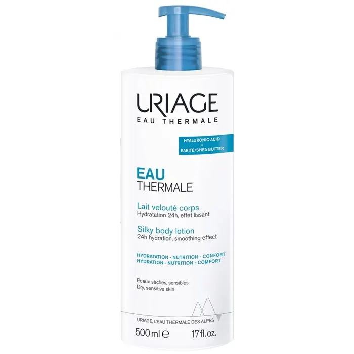 Lait velouté corps hydratant non gras acide hyaluronique 500ml - URIAGE