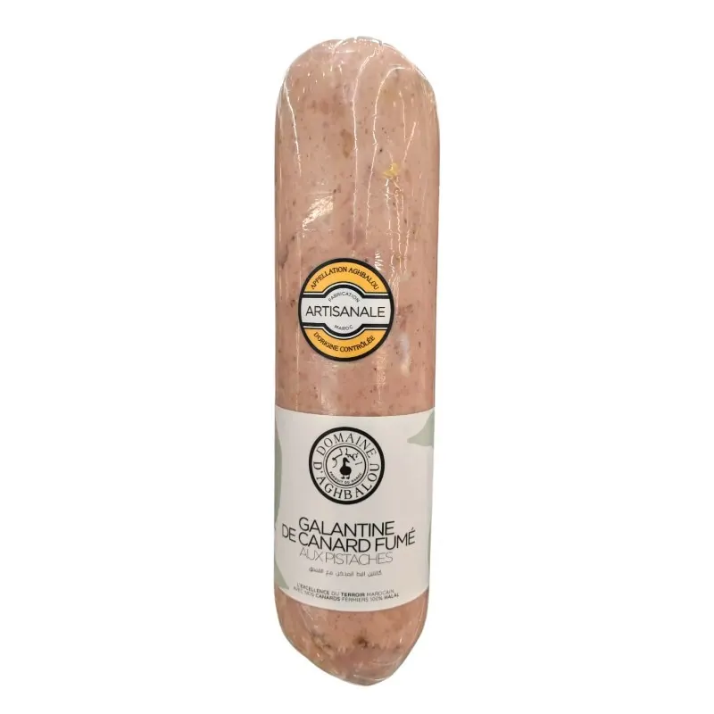 Galantine de canard pistaches 100g - AGHBALOU
