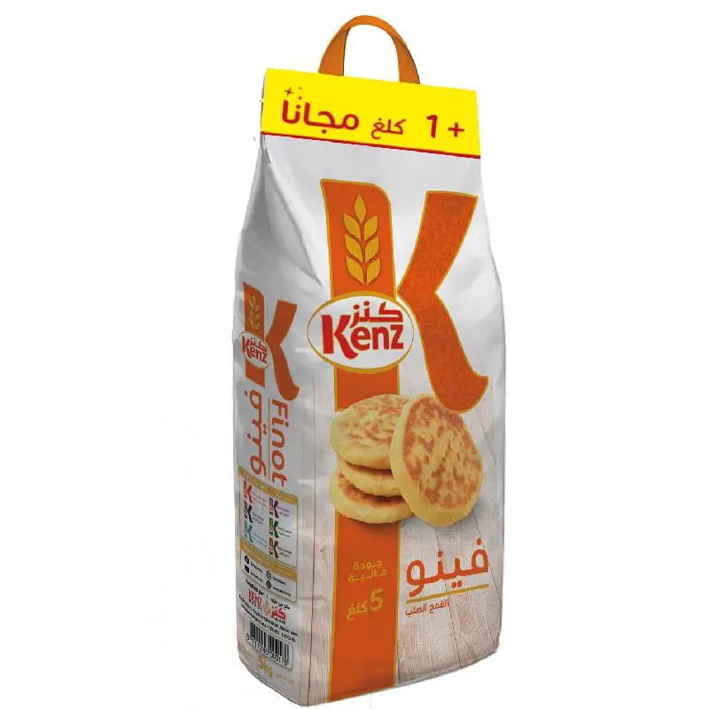 Farine finot de blé dur 5Kg - KENZ