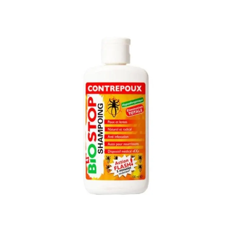 Shampooing contrepoux 100ml - BIOSTOP