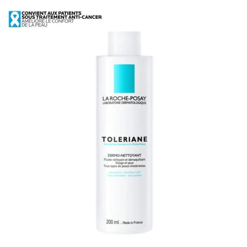Dermo-nettoyant démaquillant visage & yeux Toleriane 200ml - LA ROCHE-POSAY