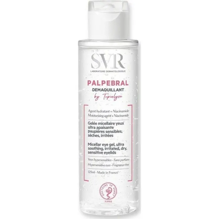 Démaquillant Palpebral gelée micellaire yeux 125 ml - SVR
