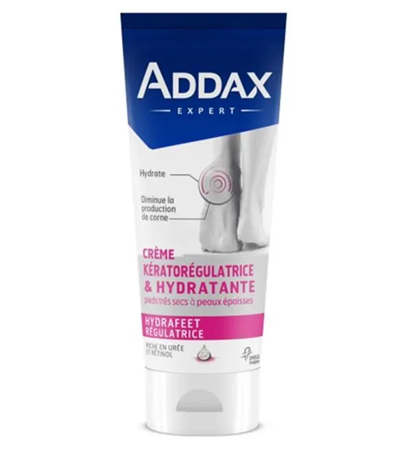 Crème kératorégulatrice et hydratante pieds 100 ml - ADDAX