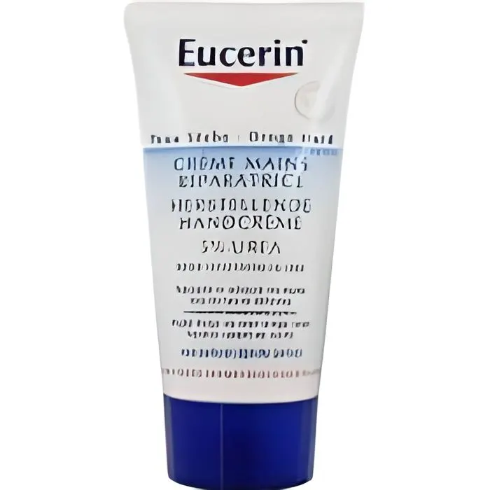 Urearepair plus crème mains 5% d'urée peau sèche 75ml - EUCERIN