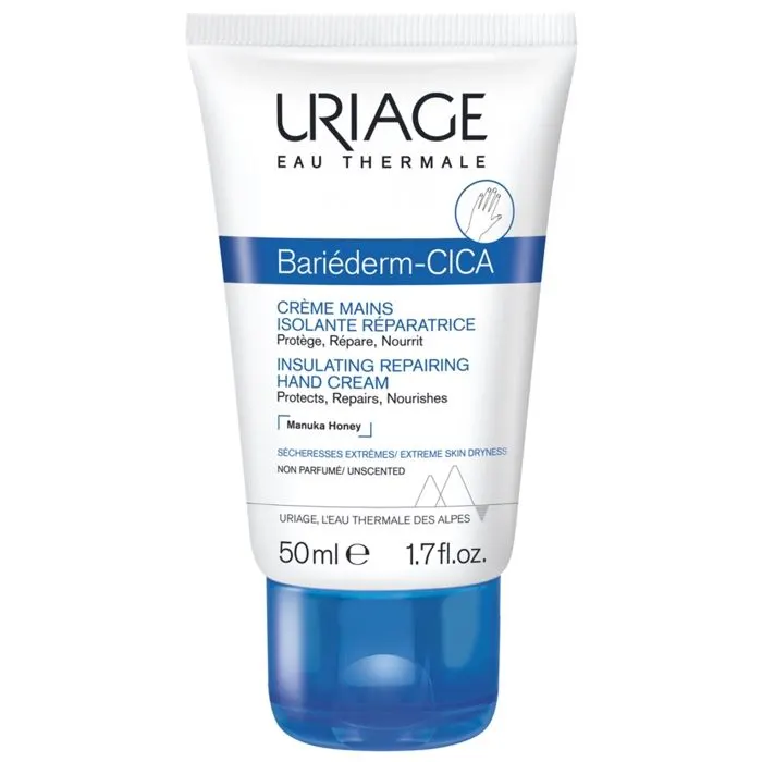 Crème mains isolante réparatrice tous types de peau mixte adulte 50ml - URIAGE