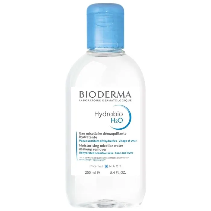 Solution micellaire hydrabio h2o peaux sensibles sans parfum 250ml - BIODERMA