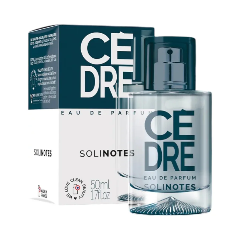 Eau de parfum cèdre 50ml - SOLINOTE