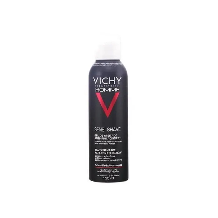 Gel crème de rasage homme anti irritations hypoallergénique 150ml - VICHY - vue 2