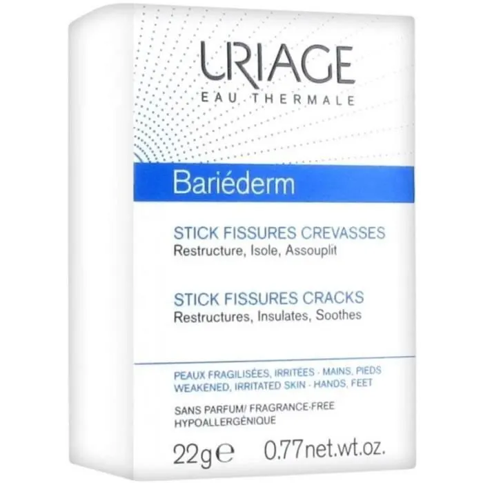 Baume bariéderm stick fissures et crevasses 40 ml - URIAGE