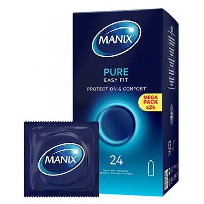 Pure boite de 24 préservatifs - MANIX