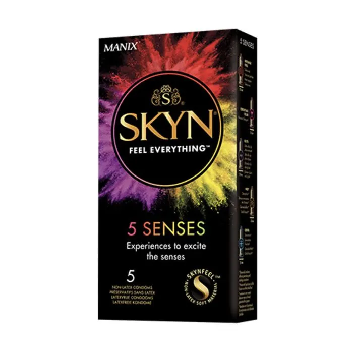5 senses non latex condoms - SKYN