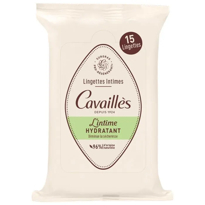 Lingettes hydratantes x15 unités - ROGÉ CAVAILLÈS