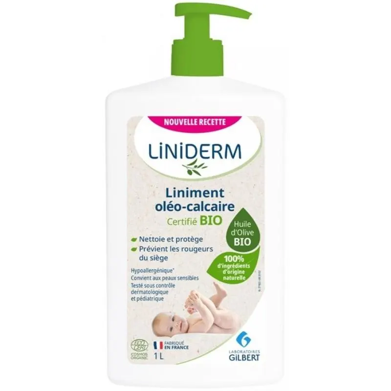 Liniment liniderm certifié bio hypoallergénique 1 l - GILBERT
