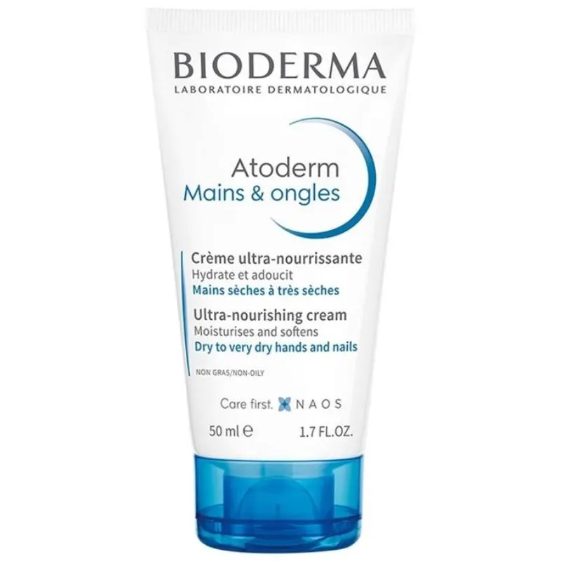 Crème mains & ongles ultra-nourissante Atoderm 50ml - BIODERMA