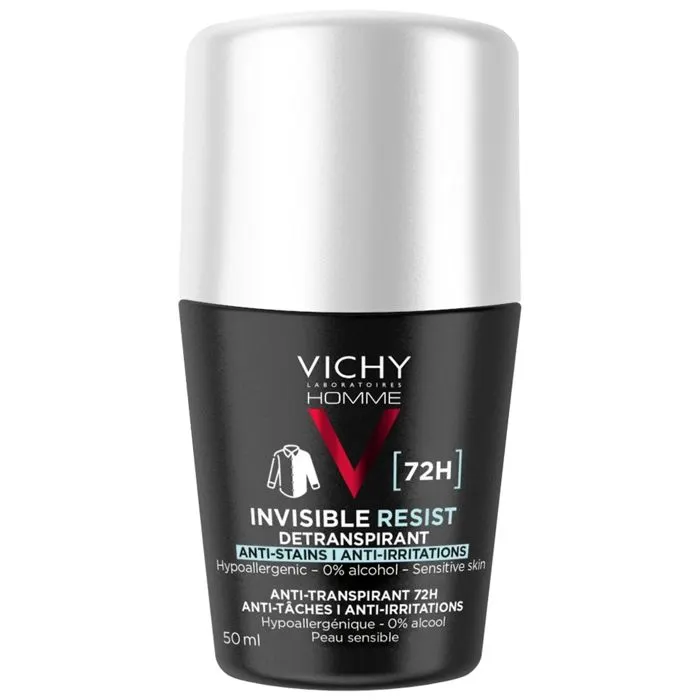 Dermo détranspirant homme 72h anti taches anti irritations 50ml - VICHY