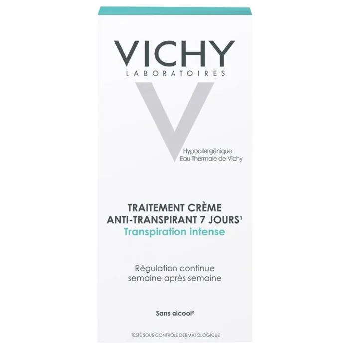 Déodorant Roll-On crème anti-transpirant 7 jours 30 ml - VICHY