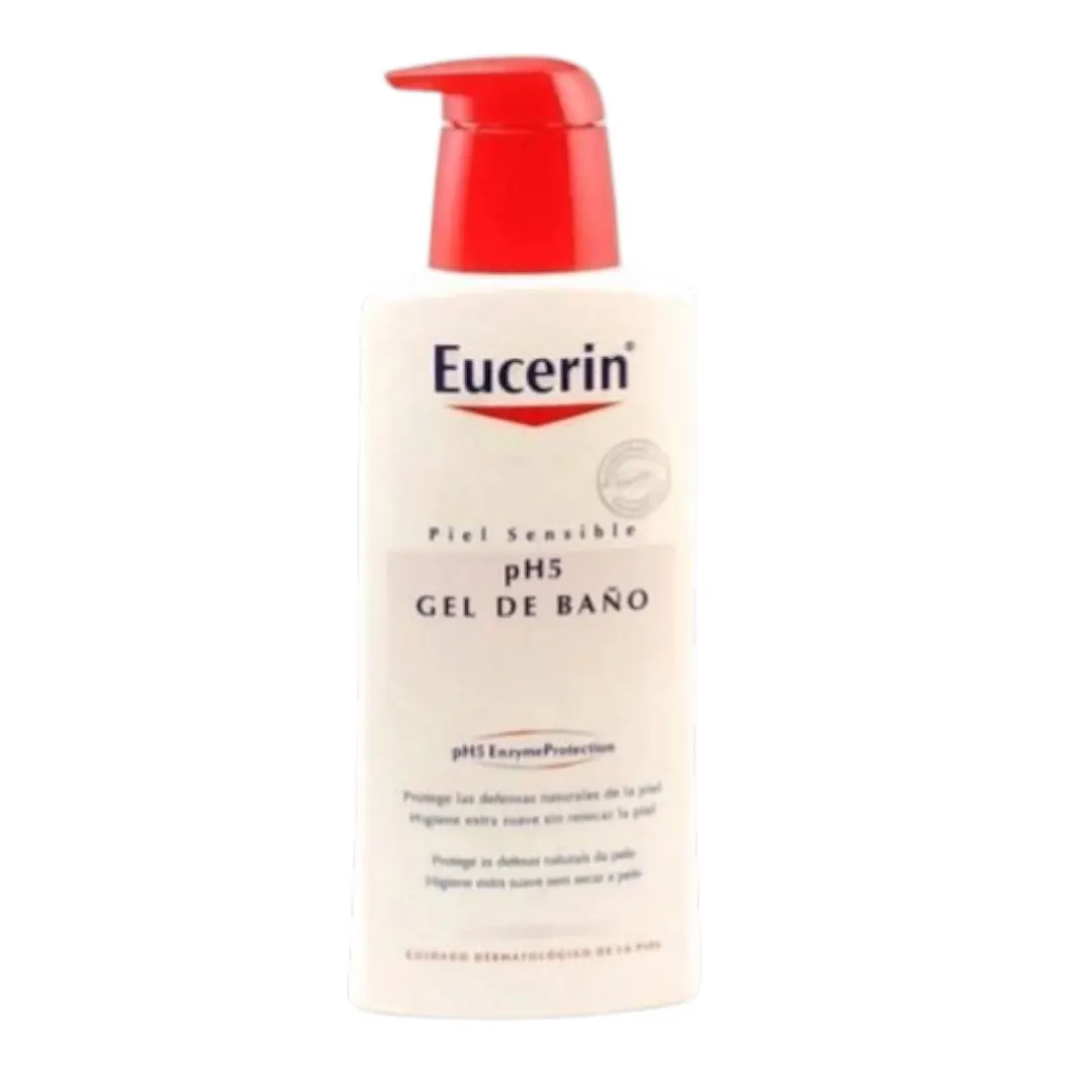 Gel de bain non gras pour peau sensible protection naturelle 400 ML - EUCERIN