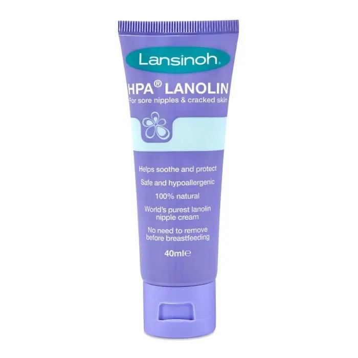 Crème hydratante hpa hypoallergénique 100% naturelle 40 ml - LANSINOH