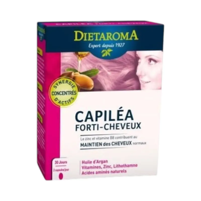 Capiléa (ex. forti cheveux) cure 1 mois 60 capsules - DIETAROMA