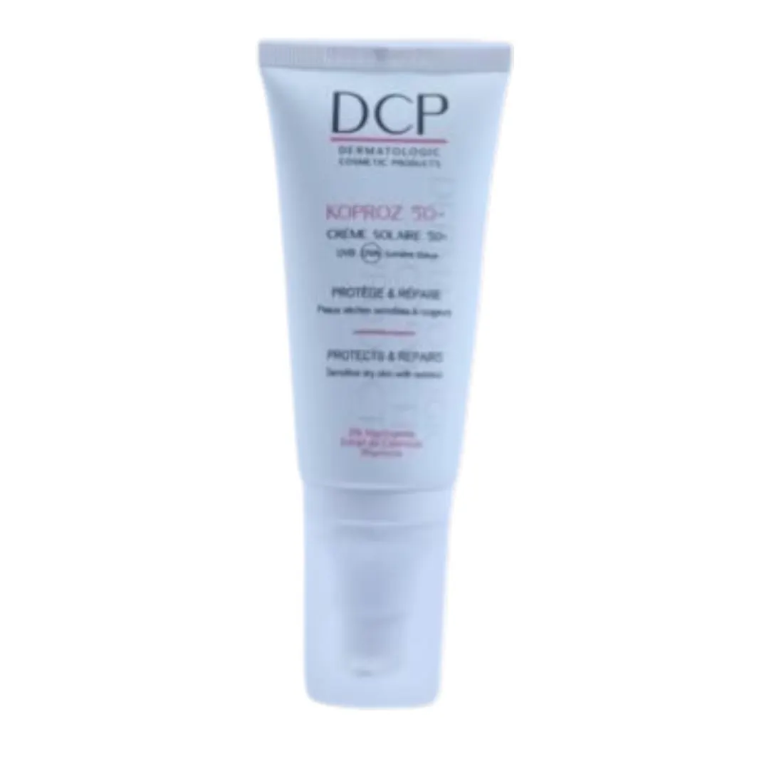 Écran solaire Koproz SPF 50+ résistant à l'eau non comédogène 50 ml - DCP