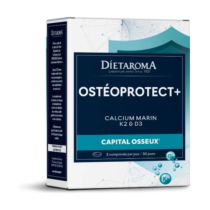 Calcium marin +k2 &amp; d3 60cps - DIETAROMA