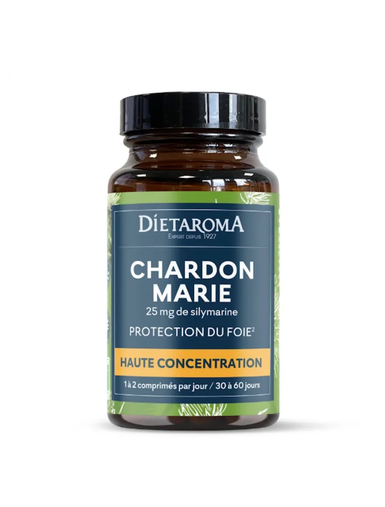 Chardon marie c.i.p.   60 comprimés - DIETAROMA