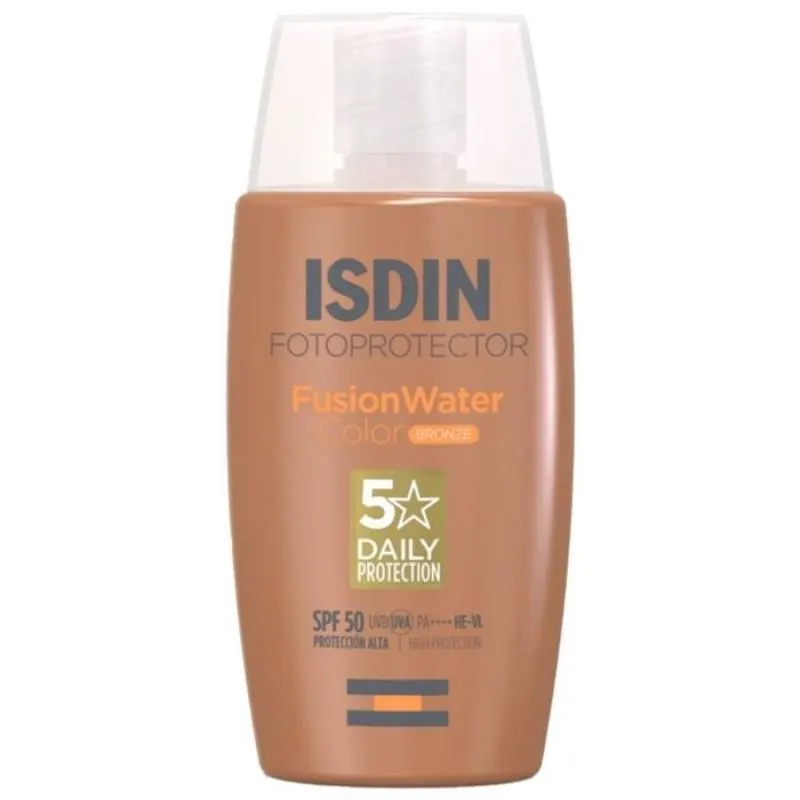 Écran solaire teinté bronze fotoprotector fusion water spf50  50 ml - ISDIN