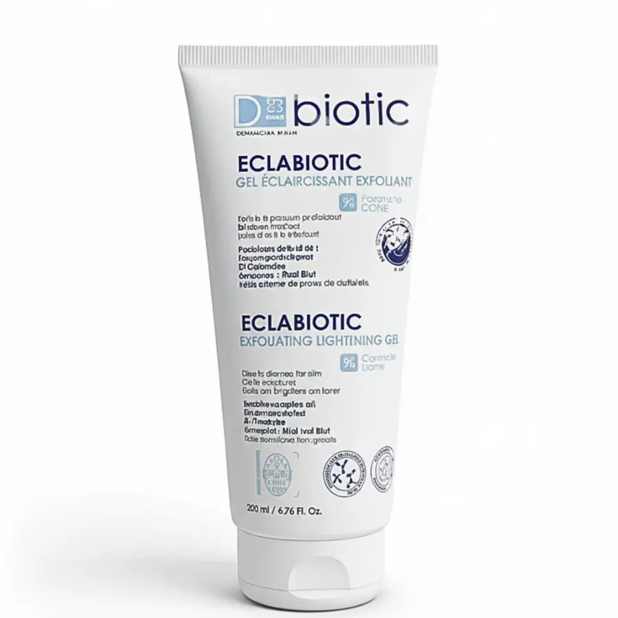 Eclabiotic gel eclaircissant exfoliant 200ml - D-BIOTIC