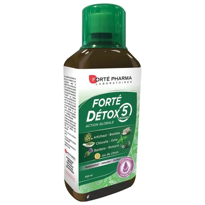 Forté pharma forté détox 5 organes 500ml - FORTE PHARMA