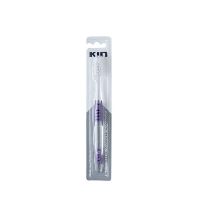 Brosse à dents orthodontique couleur aléatoire - KIN