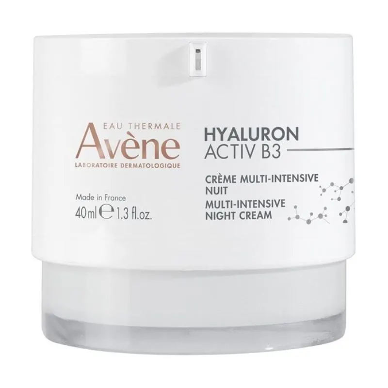 Crème de nuit multi intensive hyaluron activ b3 de crème 40 ml - AVENE