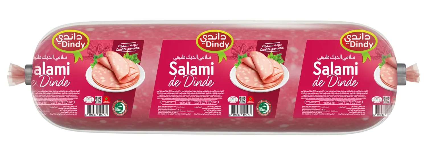 Salami de dinde 100g - DINDY