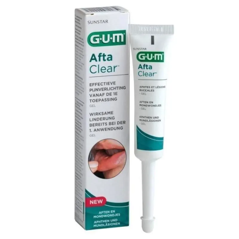 Afta clear gel soulagement efficace 10ml - GUM