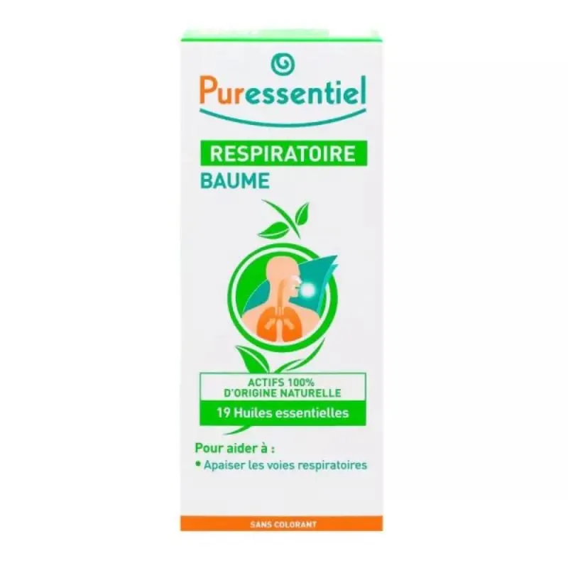 Respiratoire baume aux 19 huiles essentielles 50ml - PURESSENTIEL