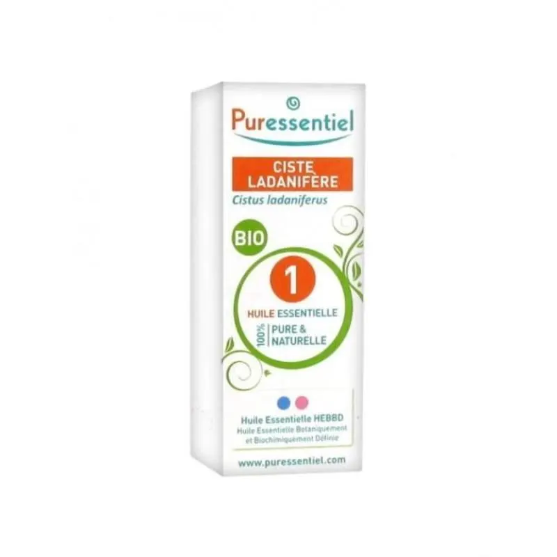 Huile essentielle ciste ladanifère bio 5ml - PURESSENTIEL
