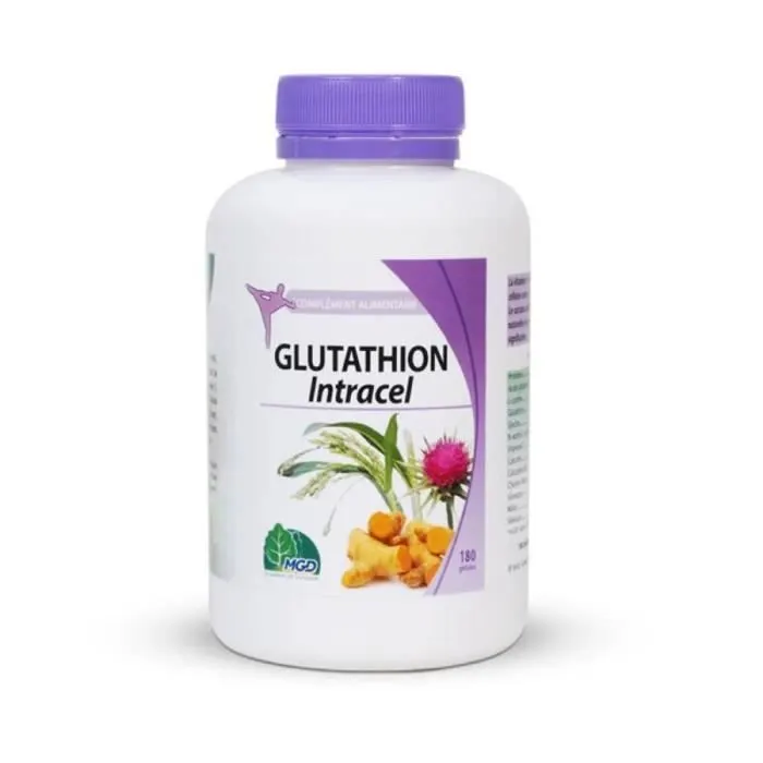 Glutathion intracel 120 gélules (sélénium et curcu - MGD